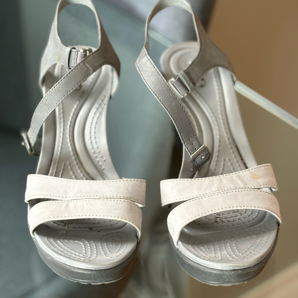 Croc Wedge heel